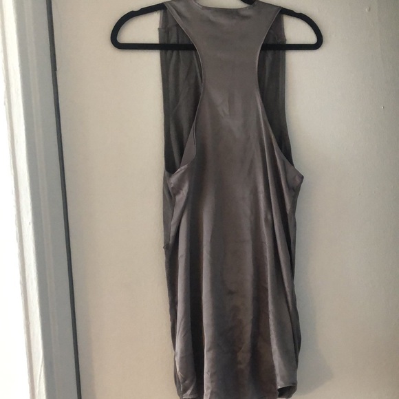 Gray Mid-Length Vest - Picture 2 of 3